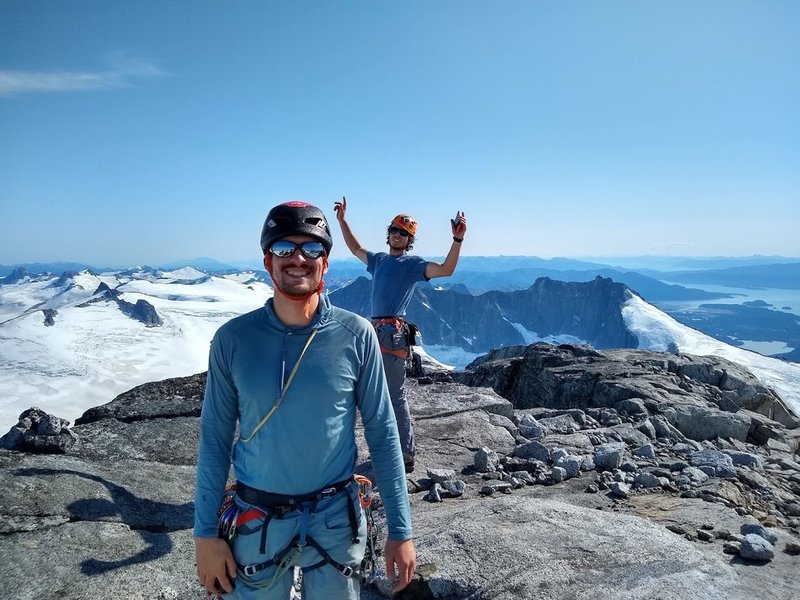Top of the route
