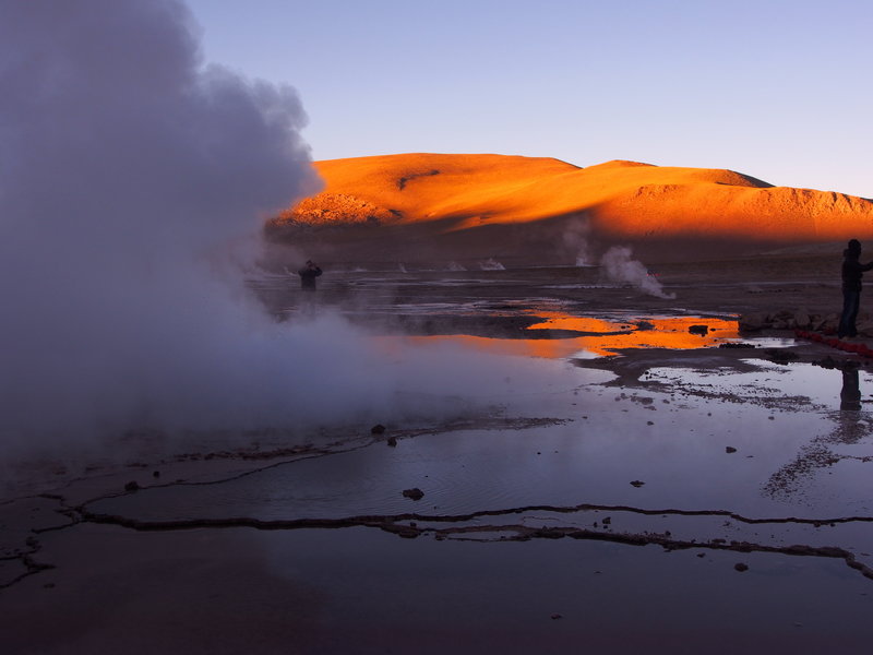 back to the "geysers at dawn" photos