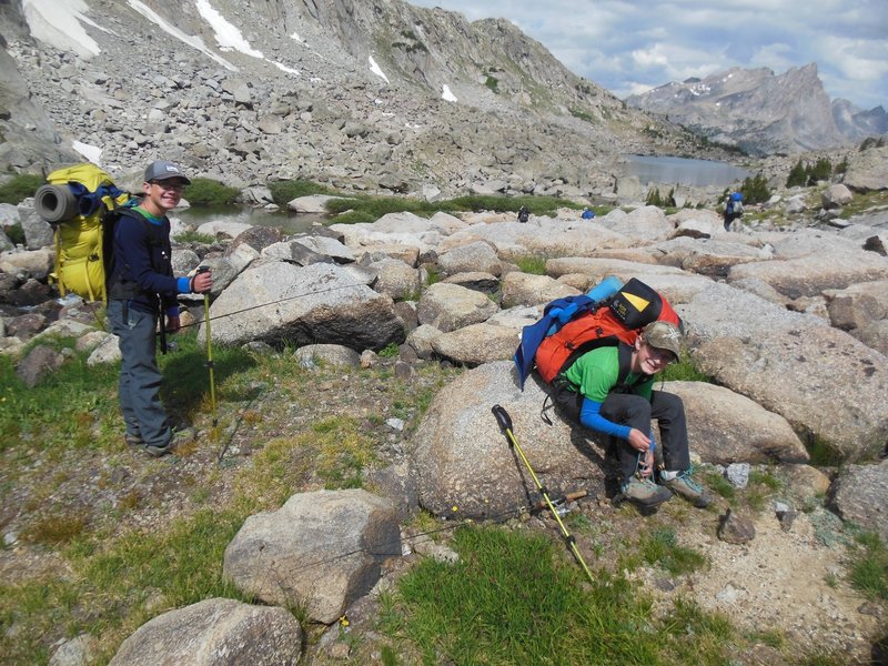 Fishing our way down Rapid Creek Drainage 2019