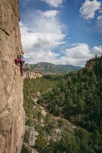 Laura going for the send.