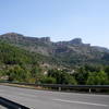 Approaching Cine Sector on the road outside of the town of La Pobla de Segur