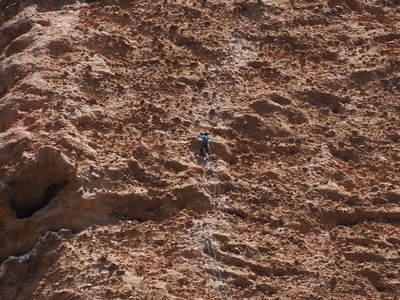 Soloist Sequence Photo #4   Rope-Soloist on La Fiesta del Biceps