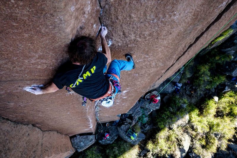 Starting the upper half.  Corey McCarthy photo.