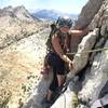 Climbing Cathedral on a PERFECT day.