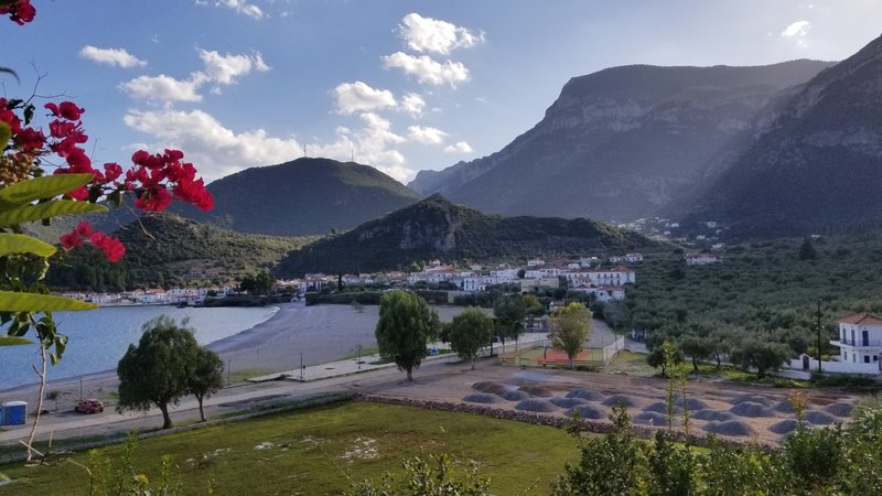 This quaint little town has all the potential to become a mega destination with possibly two thousand plus routes to be developed. Look at all the cliffs on the horizon!