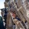 Will cranking on the crux.