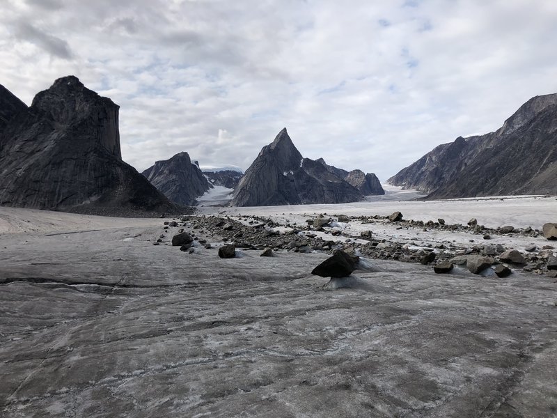 Rock Climbing in Mt. Loki Nunavut