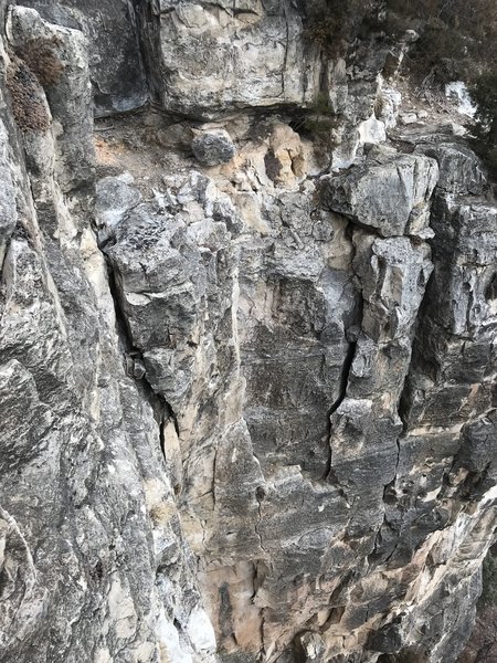 The anchors and route