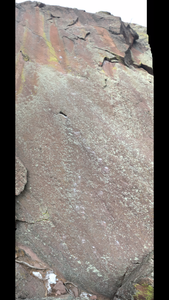 Whole route, a vertical panorama.