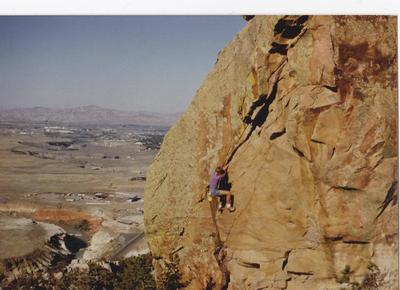 Bird Traverse 1985. (NOT a boulder problem)