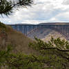 The New River Gorge Bridge featuring The Pinnacle