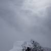 Whiteout in cornice terrain.