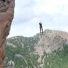 Standing on the summit of South Boulder Peak.