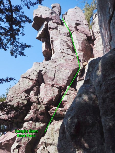 Jungle Gym East Face