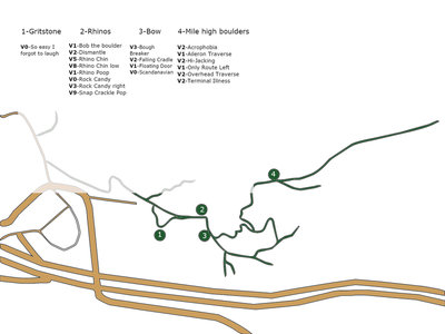 improved map of farside bouldering area