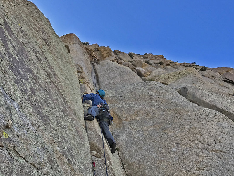 Mainline P7, the most physical pitch on the route