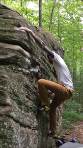 big move to the sloper out left.