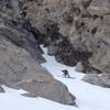 Mt Moran, Direct South Buttress w ski February 2017