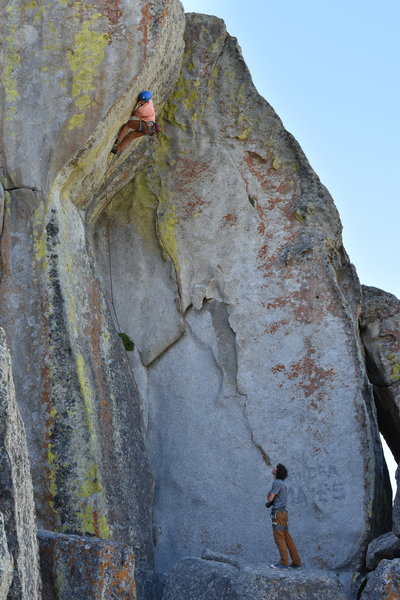 Unknown climber sending (6/10/20)