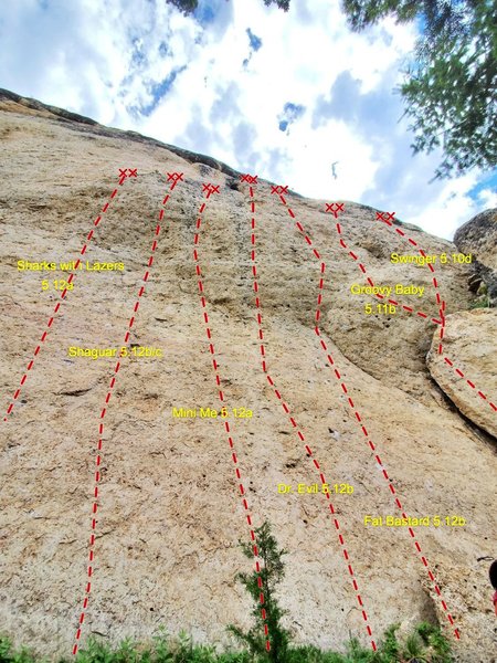 Topo of right side of Powers Wall