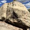 Hillside Boulders 
<br>
Short, a little gritty, but fun moves nonetheless. Lot's of warmups on this boulder.