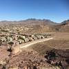 Facing South-East from the top of Rattlesnake Crag.