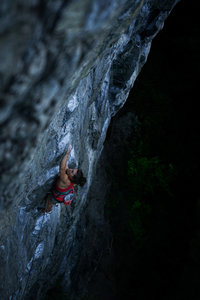 Tristan Omara blasting passed the first chains and into the extension.