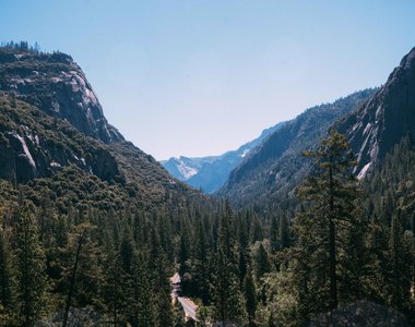 Looking down the valley from pitch 1 of Makayla's Climb. Beautiful!