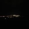 Late-night view of town from the top of the last pitch. Highly recommend this route as a full-moon expedition, especially in the warm summer months