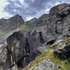 Upper Tunnel Vision Formation with "Moon Cycle" Crack top right.