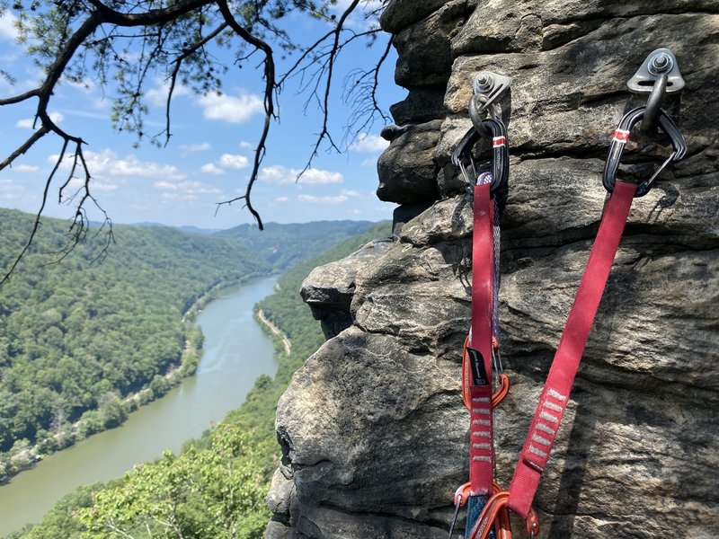 View from the rings