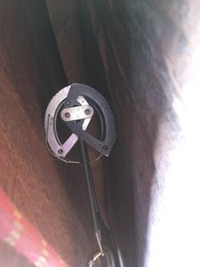 Old school fits like a dream; cam courtesy of Peter Metcalf