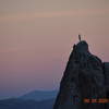 Evening photo of climbers from SLC on top of Morning Glory after climbing skyline. Taken 7pm 9/28/20.