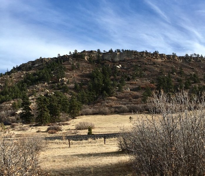 Rode from Columbine TH and noticed there are no legal access points.  It is surrounded by private property and the railroad.