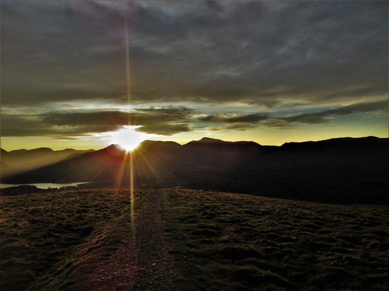 Sunset Borrowdale