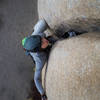 Angeline arrives at the #4 pod - almost done with the crux