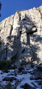 middle wall - lighting bolt is the obvious roof section