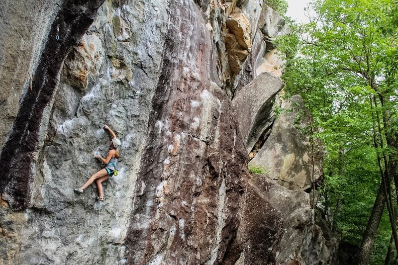 Jenna cruising the lower half of Great White