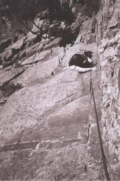 Peter Spindloe on Air Mail, photo by Tony Bubb.