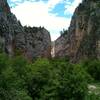 A pretty view of Rifle Mountain Park.