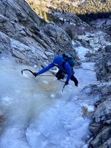 Joel Kauffman enjoying a lap on CPG