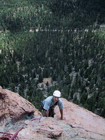 Darin Lang at the end of the third pitch of Lost in Space.