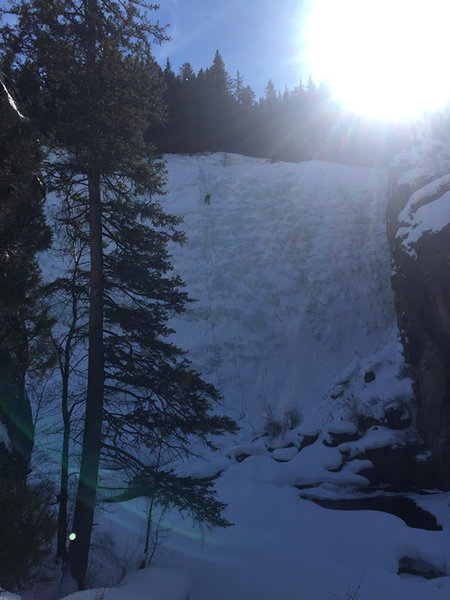 2 rope rappel