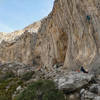 Left side crag overview