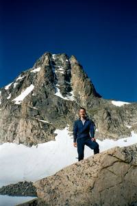 Standing in front of the North Ridge...