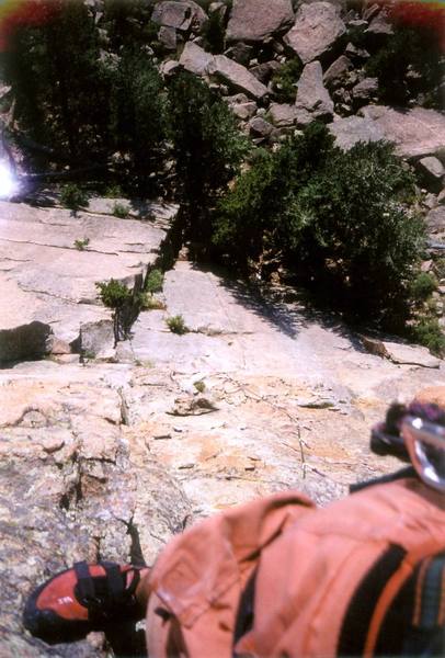 Topaz - top of pitch 1 - looking down....