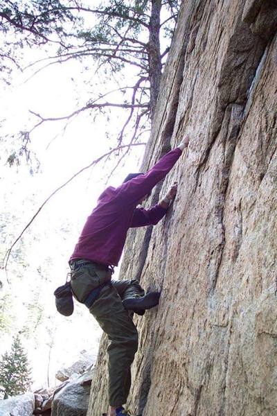 A few moves off the ground.  (Photo by James Burns.)