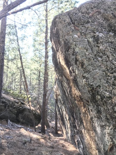 Nice Boulder with Drury Lane, V3, in the foreground.