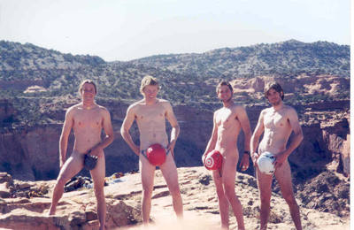 On the summit in March of '03.