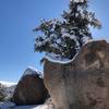 Chunky Boulder and Trance Stone, Joshua Tree NP
<br>

<br>
Photo by James March